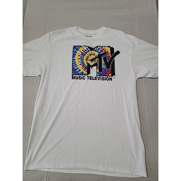 MTV Music Television Tee shirt 100% cotton  Unisex size Large - Picture 1 of 8